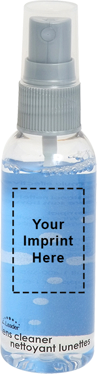 Lens Cleaner 2 oz and Custom Label
